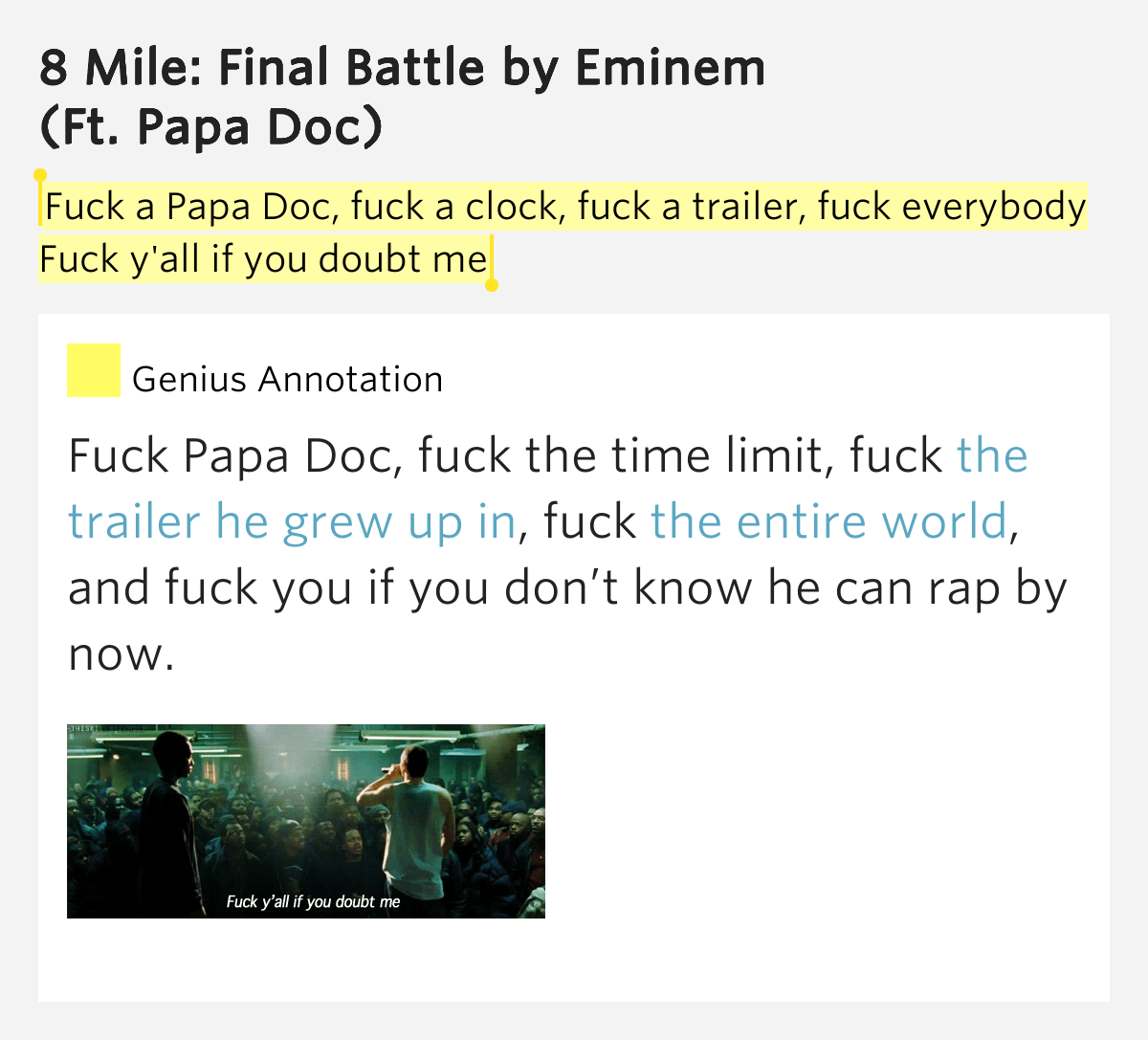 Consider, that fuck all y all lyrics opinion And too fuck all y all lyrics magnificent
