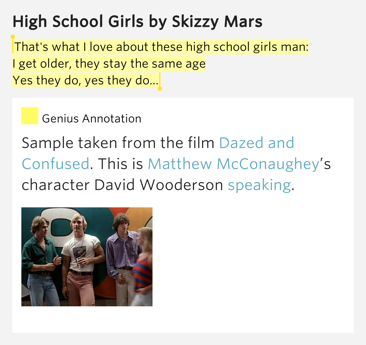 What does dating in high school mean