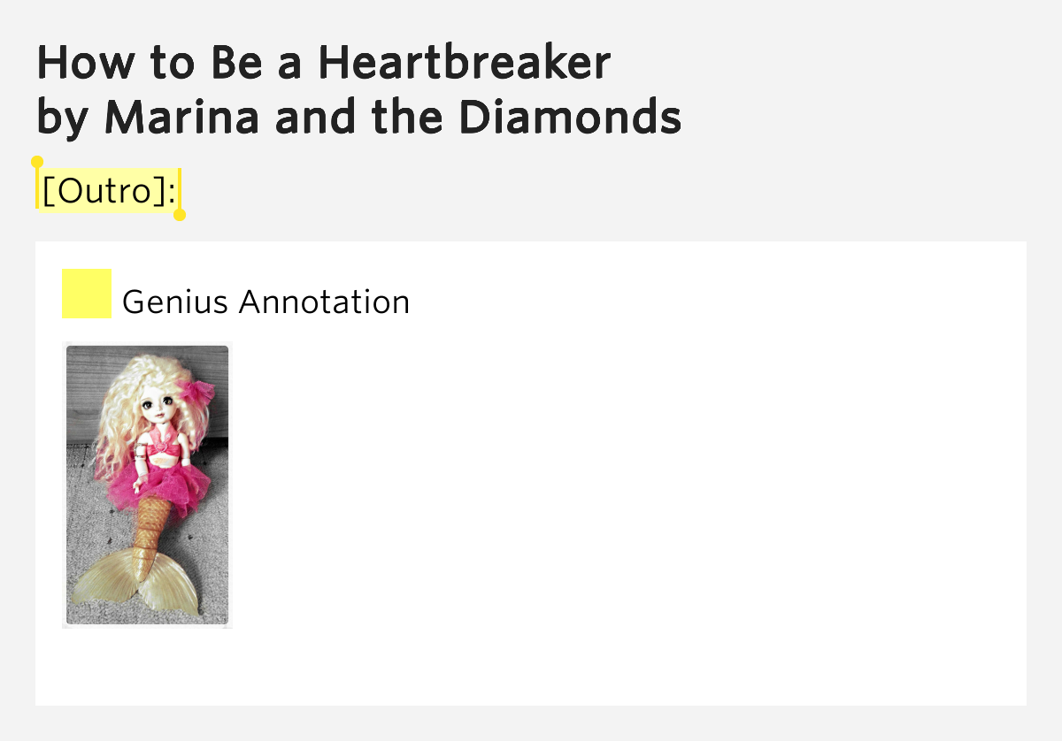 [Outro] How to Be a Heartbreaker Lyrics Meaning