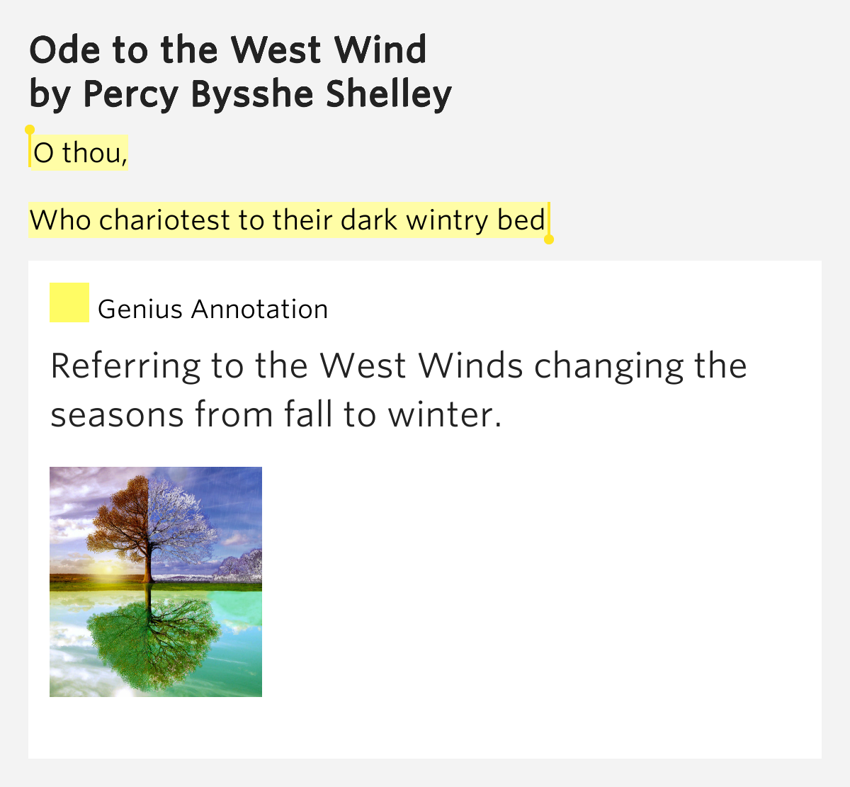 an analysis to the ode to the west wind by percy bysshe shelley In ode to the west wind, shelley invokes zephirus, in ode on the west wind, the `melody' delivered to shelley is unconsciously shelley, percy bysshe. an analysis to the ode to the west wind by percy bysshe shelley In ode to the west wind, shelley invokes zephirus, in ode on the west wind, the `melody' delivered to shelley is unconsciously shelley, percy bysshe.