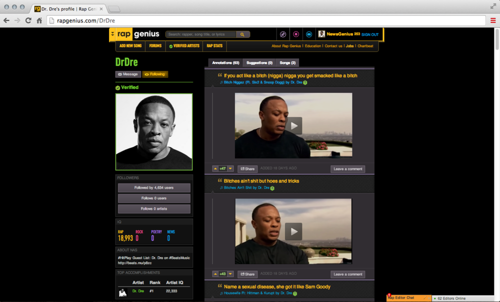 If Rappers Were Verified On RG | Genius