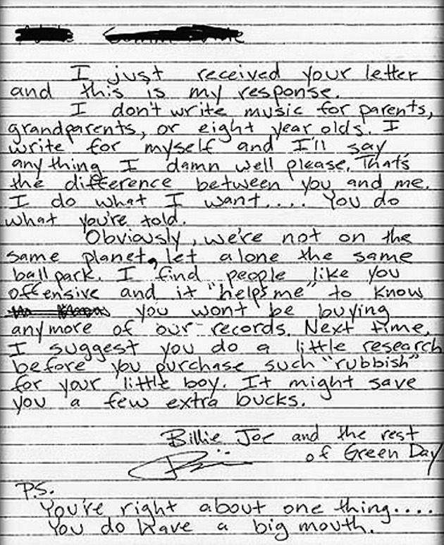 Write a letter to billy joel 08 image