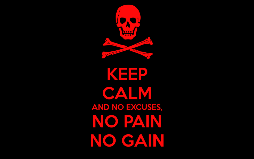 Essay on no pain no gain