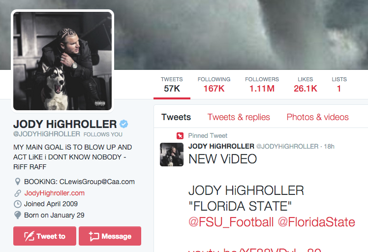 Your Most Famous Follower (Rapper Edition) Genius