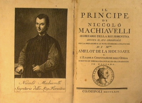 niccolo machiavelli wrote the prince