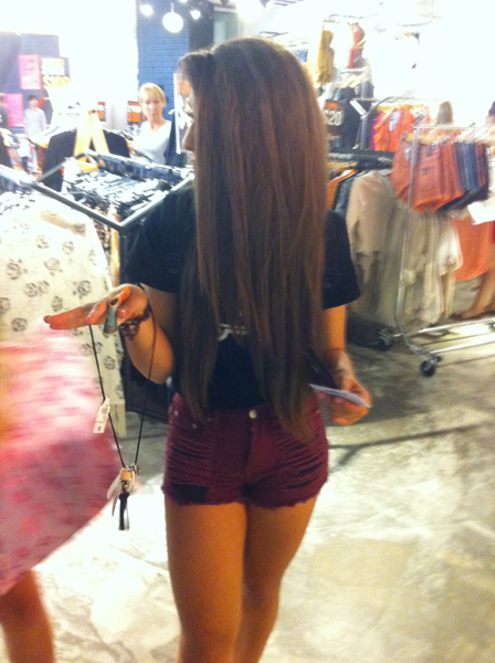 ot short girls long hair goat genius