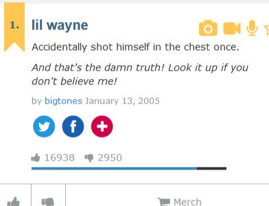 go to urban dictionary search your favorite rapper and post the