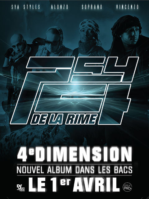 album psy4de la rime 4eme dimension