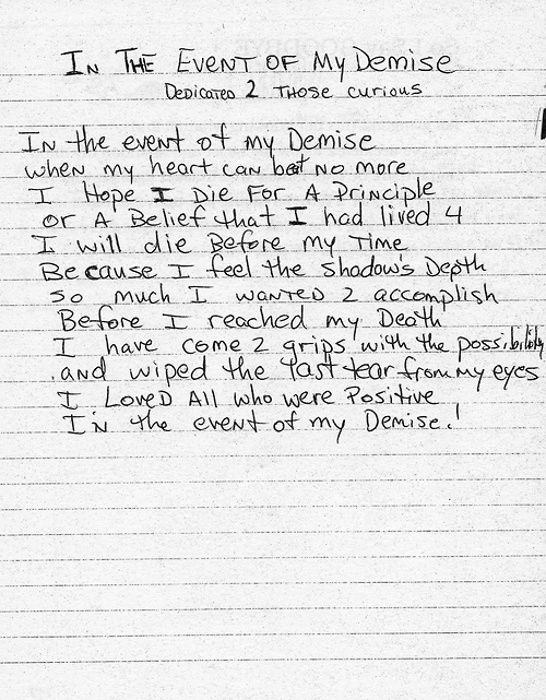 Tupac Poems And Quotes