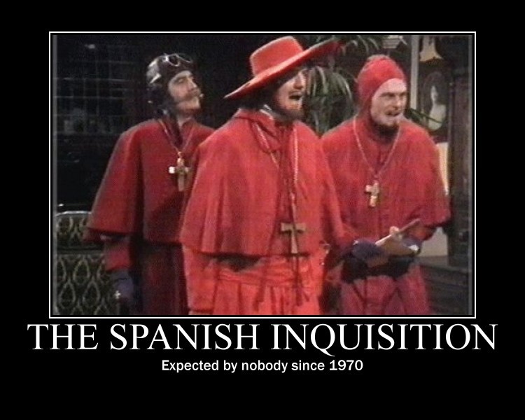 Monty Python The Spanish Inquisition Genius