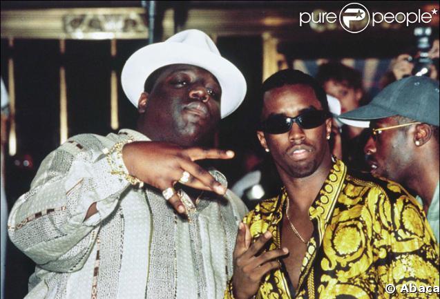 where was diddy when biggie got shot
