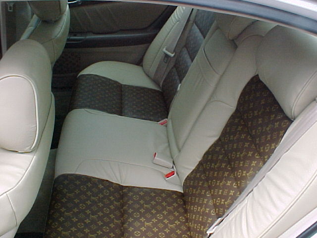 Louis Vuitton Car Seat Louis Vuitton Car Seat Covers Sandwitched Images Pictures