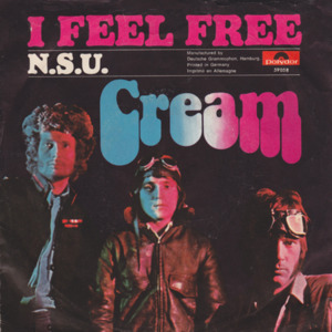Cream I Feel Free / N.S.U. 日本オリジナル盤 d8f96d9777a970aae40ded45e87e27