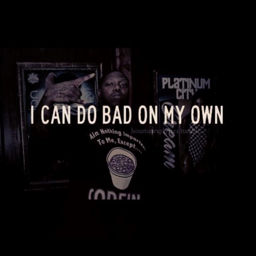 Improve the quality of Do Bad On My Own Lyrics by leaving a suggestion ...